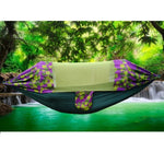 Rede de Sombra Anti-Mosquitos para Camping ao Ar Livre, Rede de Mosquitos Impressa em Tecido Paraquedas, Tamanho: 270x140cm, 270x140cm Bordo