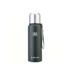 Caneca Isolada em Aço Inoxidável 304 Grande Capacidade Copo de Água Desportiva para Viagem ao Ar Livre, 500ml, 750ml, 1000ml, 1500ml
