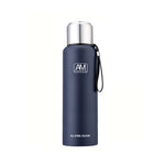 Caneca Isolada em Aço Inoxidável 304 Grande Capacidade Copo de Água Desportiva para Viagem ao Ar Livre, 500ml, 750ml, 1000ml, 1500ml
