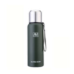 Caneca Isolada em Aço Inoxidável 304 Grande Capacidade Copo de Água Desportiva para Viagem ao Ar Livre, 500ml, 750ml, 1000ml, 1500ml