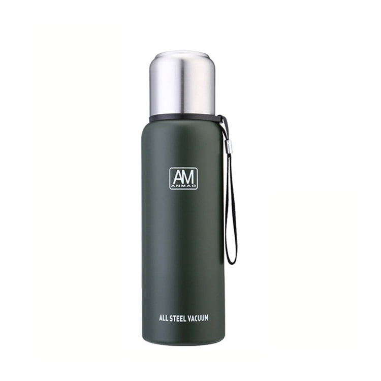 Caneca Isolada em Aço Inoxidável 304 Grande Capacidade Copo de Água Desportiva para Viagem ao Ar Livre, 500ml, 750ml, 1000ml, 1500ml