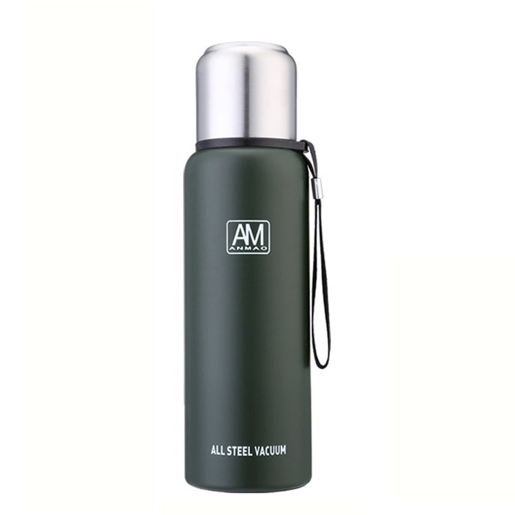 Caneca Isolada em Aço Inoxidável 304 Grande Capacidade Copo de Água Desportiva para Viagem ao Ar Livre, 500ml, 750ml, 1000ml, 1500ml
