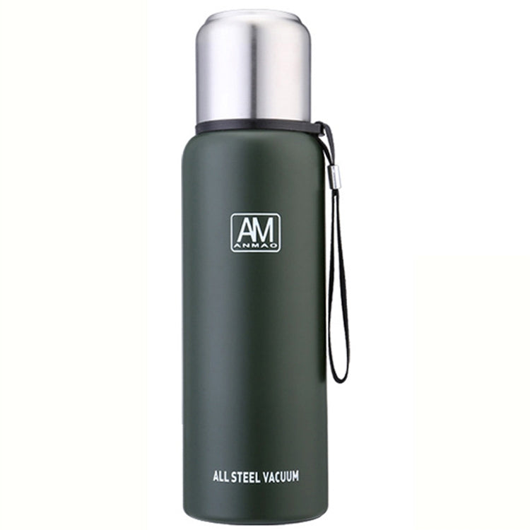 Caneca Isolada em Aço Inoxidável 304 Grande Capacidade Copo de Água Desportiva para Viagem ao Ar Livre, 500ml, 750ml, 1000ml, 1500ml