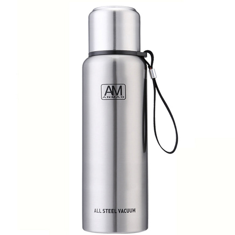 Caneca Isolada em Aço Inoxidável 304 Grande Capacidade Copo de Água Desportiva para Viagem ao Ar Livre, 500ml, 750ml, 1000ml, 1500ml