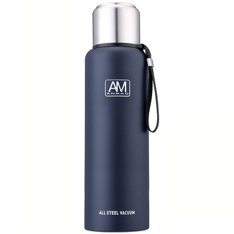 Caneca Isolada em Aço Inoxidável 304 Grande Capacidade Copo de Água Desportiva para Viagem ao Ar Livre, 500ml, 750ml, 1000ml, 1500ml