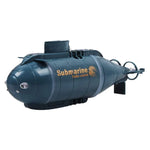 Submarino Mini Elétrico de Seis Vias 2.4G para Crianças, Modelo de Barco de Controlo Remoto a Jogo na Água, Submarino Nuclear
