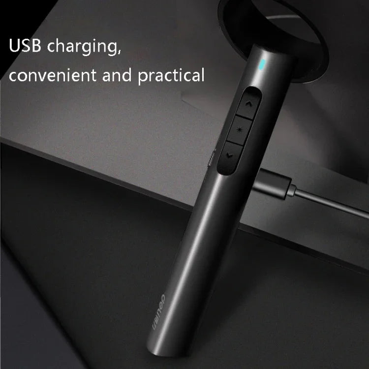 Deli Caneta Flip 2.4G para Apresentações de Negócios, Controlo Remoto, 2801 Preto (Luz Vermelha), 2801 Branco (Luz Vermelha), 2801G Preto (Luz Verde), 2801G Branco (Luz Verde), TM2801 Preto (Luz Vermelha), TM2801 Branco (Luz Vermelha)