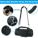 Bolsa de Armazenamento com Alça de Ombro Única para Altifalante Bluetooth Capa Protetora para JBL Boombox, Capa para Altifalante Preta