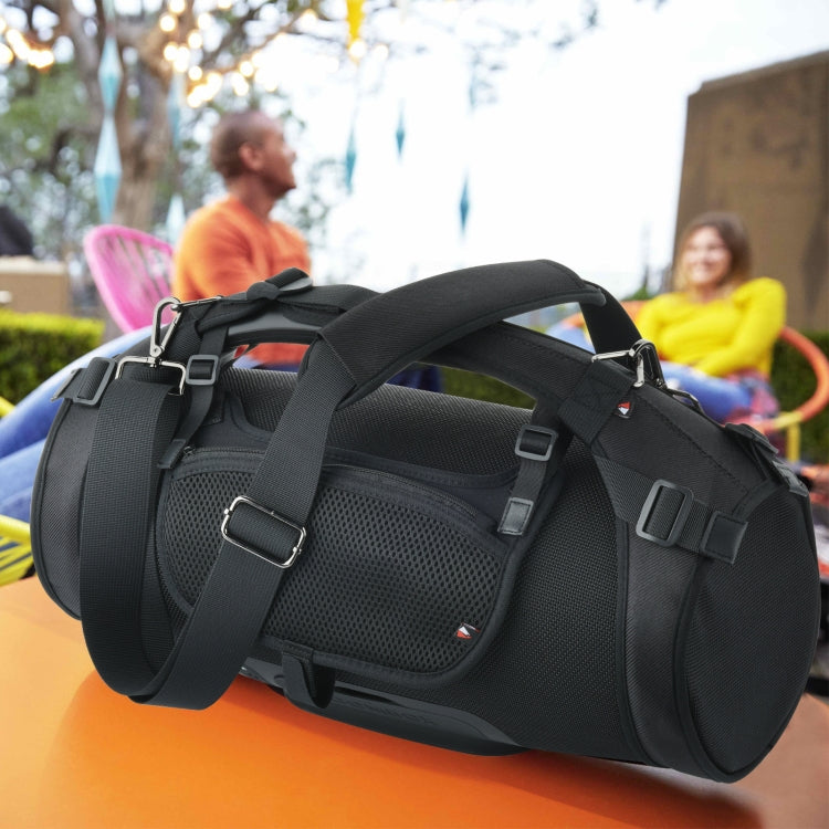 Bolsa de Armazenamento com Alça de Ombro Única para Altifalante Bluetooth Capa Protetora para JBL Boombox, Capa para Altifalante Preta