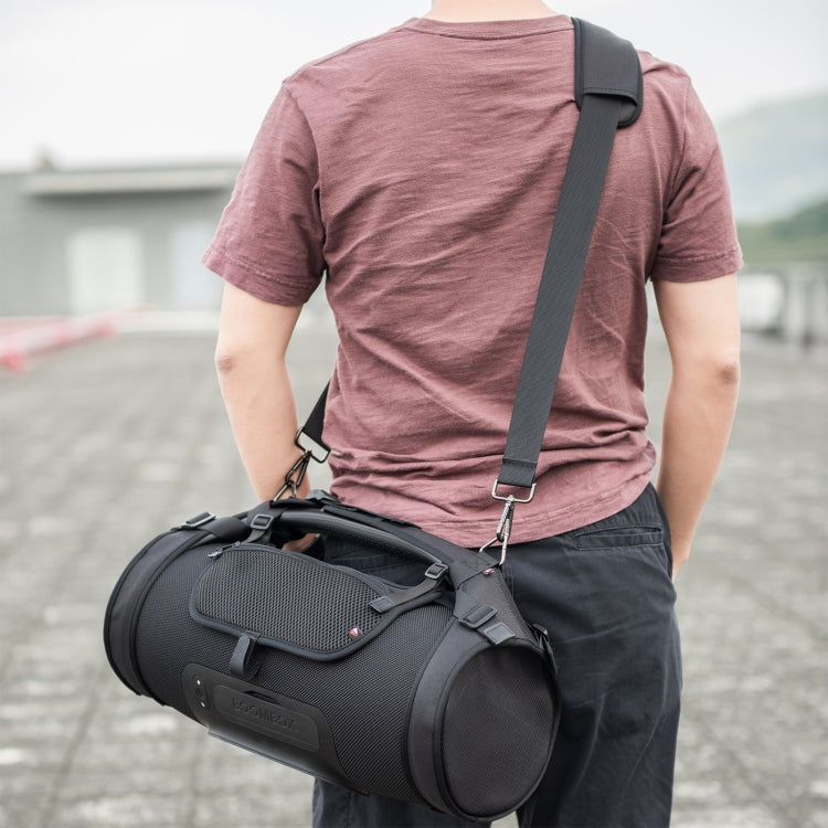 Bolsa de Armazenamento com Alça de Ombro Única para Altifalante Bluetooth Capa Protetora para JBL Boombox, Capa para Altifalante Preta