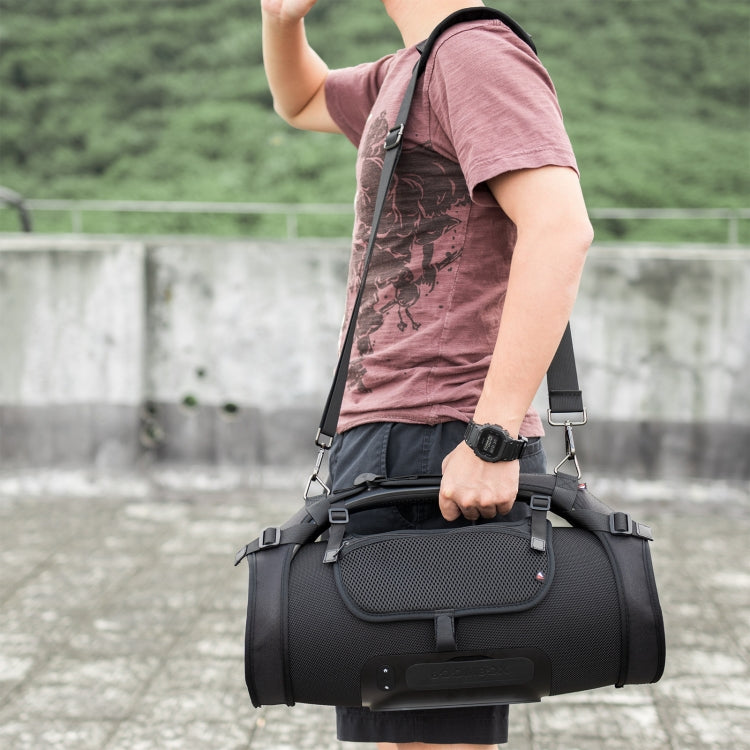 Bolsa de Armazenamento com Alça de Ombro Única para Altifalante Bluetooth Capa Protetora para JBL Boombox, Capa para Altifalante Preta