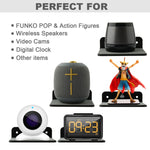 Suporte de Parede para Altifalante Bluetooth Suporte para Carregamento de Telemóvel ao Lado da Cama, 4,3 polegadas