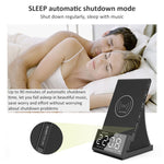Altifalante Bluetooth Multifuncional X7 com Carregamento Sem Fios, Despertador, Rádio e Controlo Remoto, Ficha US, Ficha UK, Ficha EU