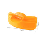 5 PCS Defletor de Bordas à Prova de Derrames para Panelas e Frigideiras Dispositivo de Derrame com Bico Bico de Derrame, Defletor de Bordas para Panelas e Frigideiras