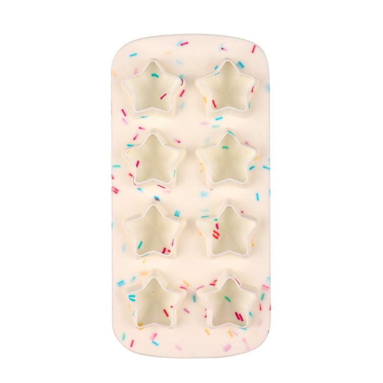 2 PCS Creative Silicone Ice Tray Mold 8 Continuous Mould Home-Made DIY Ice Tray Box, Style:, Brick  (Blue), Brick (Candy Color), Brick  (Jelly), Heart-shaped(Candy Effect), Heart-shaped(Jelly Effect), Five-star (Candy Effect)