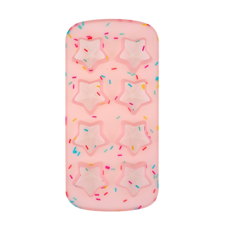 2 PCS Creative Silicone Ice Tray Mold 8 Continuous Mould Home-Made DIY Ice Tray Box, Style:, Brick  (Blue), Brick (Candy Color), Brick  (Jelly), Heart-shaped(Candy Effect), Heart-shaped(Jelly Effect), Five-star (Candy Effect)