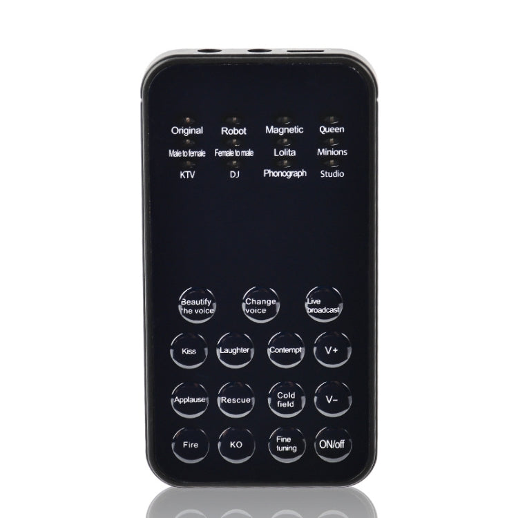 Placa de Som Mini Universal com Alterador de Voz para Telemóveis e Computadores, S9