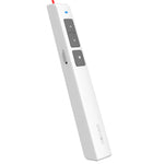 Deli Caneta para Virar Páginas com Laser 2.4GHz Recarregável para Projetor de Discurso, 2802PL (Branco), 2802PL (Preto), 2802L (Branco), 2802L (Preto)