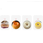 Molde Criativo DIY de Silicone para Bolo, Forma de Cupcake e Muffin, Estilo: Urso (Rosa Macaron), Flor (Verde Macaron), Flor (Rosa Macaron), Flor (Cor Doce), Oco (Ciano Macaron), Oco (Rosa Macaron), Oco (Cor Doce)