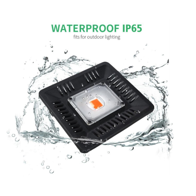 Luz LED Ultra-fina para Plantas, Luz de Crescimento COB de Espectro Completo, Luz de Preenchimento para Estufa de Vegetais, Frutas e Flores sem Plugue, 50W, 100W, 150W