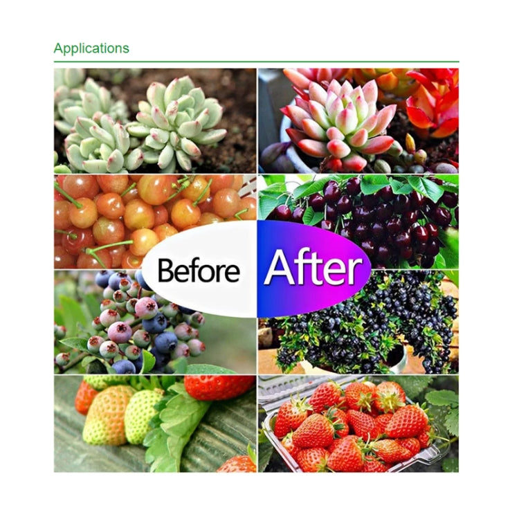 Luz LED Ultra-fina para Plantas, Luz de Crescimento COB de Espectro Completo, Luz de Preenchimento para Estufa de Vegetais, Frutas e Flores sem Plugue, 50W, 100W, 150W