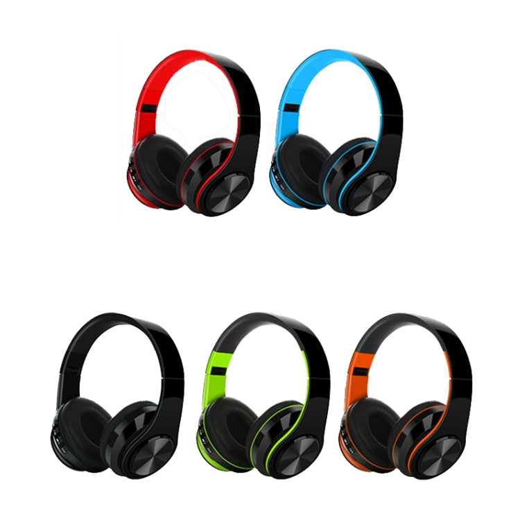 Auricular Sem Fios Bluetooth FG-69 com Subwoofer para Telemóvel e Computador, Preto, Vermelho, Azul, Verde, Laranja