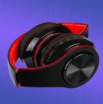 Auricular Sem Fios Bluetooth FG-69 com Subwoofer para Telemóvel e Computador, Preto, Vermelho, Azul, Verde, Laranja