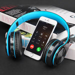 Auricular Sem Fios Bluetooth FG-69 com Subwoofer para Telemóvel e Computador, Preto, Vermelho, Azul, Verde, Laranja