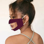 Viseira Facial Anti-Embaçamento com Linguagem Labial para Surdos e Mudos, Impressão de Cor Sólida, Vermelho, Preto, Cinzento, Azul Lago, Impressão A, Impressão B, Impressão C, Impressão D, Aditivo A, Aditivo B, Aditivo C