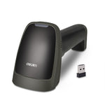 Scanner Com Fios e Sem Fios Deli para Farmácia, Supermercado, Restauração, Logística e Caixa Registadora, 14882W (Preto), 14882W (Branco)
