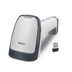 Scanner Com Fios e Sem Fios Deli para Farmácia, Supermercado, Restauração, Logística e Caixa Registadora, 14882W (Preto), 14882W (Branco)