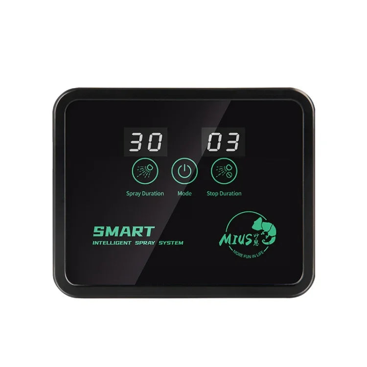 Sistema de Pulverização Temporizada para Terrário MIUS, Simulação de Chuva para Humidificação de Plantas, Sistema Inteligente de Pulverização