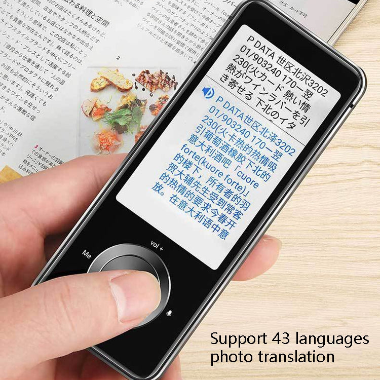 Tradutor Hishell M9 Offline Multilíngue para Viagens ao Estrangeiro Tradutor Simultâneo Inteligente Portátil, M9