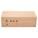 Relógio de Madeira Altifalante Bluetooth, Qualidade de Áudio Bluetooth, Altifalante de Humidade com Carregamento Madeira Preta, Altifalante de Humidade com Carregamento Tronco
