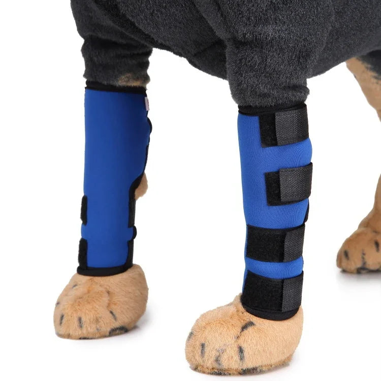 Joelheiras para Animais de Estimação Protetores de Pernas para Cães Equipamento Protetor para Cirurgia e Lesões, L, S, M