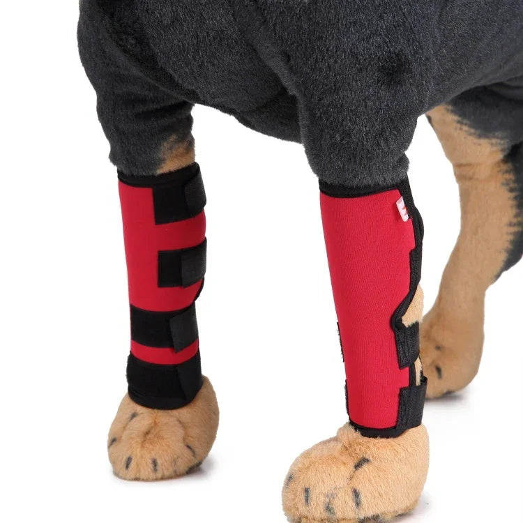 Joelheiras para Animais de Estimação Protetores de Pernas para Cães Equipamento Protetor para Cirurgia e Lesões, L, S, M