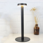 Candeeiro de mesa LED impermeável USB BC965 para proteção ocular de estudante, candeeiro de cabeceira para bar, preto, branco, padrão mármore tinta