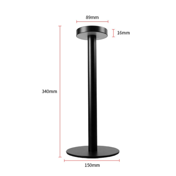 Candeeiro de mesa LED impermeável USB BC965 para proteção ocular de estudante, candeeiro de cabeceira para bar, preto, branco, padrão mármore tinta