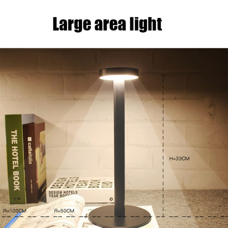 Candeeiro de mesa LED impermeável USB BC965 para proteção ocular de estudante, candeeiro de cabeceira para bar, preto, branco, padrão mármore tinta