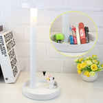Candeeiro de mesa LED impermeável USB BC965 para proteção ocular de estudante, candeeiro de cabeceira para bar, preto, branco, padrão mármore tinta