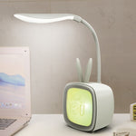 2 Peças Candeeiro de Mesa USB para Animais de Estimação Fofo, LED de Proteção para os Olhos e Economia de Energia, Luz Noturna para Quarto ou Dormitório, Entrega de Cor Aleatória, Coelho, Urso Fofo, Cervo, Archie