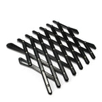 Cerca Protetora para Janela de Carro para Animais, Cerca Protetora Retrátil para Carro, 24x11.8x1.2cm, 24x17.7x1.2cm