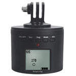 Adaptador de Tripé Estabilizador de Time Lapse com Cabeça Panorâmica de 360 Graus e Motor Suptig RSX-350 para GoPro HERO9 /8 /7 /6 /5 /5 Session /4 Session /4 /3+ /3 /2 /1, Xiaoyi e Outras Câmaras de Ação