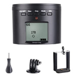 Adaptador de Tripé Estabilizador de Time Lapse com Cabeça Panorâmica de 360 Graus e Motor Suptig RSX-350 para GoPro HERO9 /8 /7 /6 /5 /5 Session /4 Session /4 /3+ /3 /2 /1, Xiaoyi e Outras Câmaras de Ação