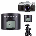 Adaptador de Tripé Estabilizador de Time Lapse com Cabeça Panorâmica de 360 Graus e Motor Suptig RSX-350 para GoPro HERO9 /8 /7 /6 /5 /5 Session /4 Session /4 /3+ /3 /2 /1, Xiaoyi e Outras Câmaras de Ação