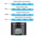 Adaptador de Tripé Estabilizador de Time Lapse com Cabeça Panorâmica de 360 Graus e Motor Suptig RSX-350 para GoPro HERO9 /8 /7 /6 /5 /5 Session /4 Session /4 /3+ /3 /2 /1, Xiaoyi e Outras Câmaras de Ação