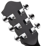 Guitarra Acústica Folk para Iniciantes, Instrumento de Cordas para Treino e Ensino, 41 Polegadas (Preto), 41 Polegadas (Amarelo Pôr-do-sol)