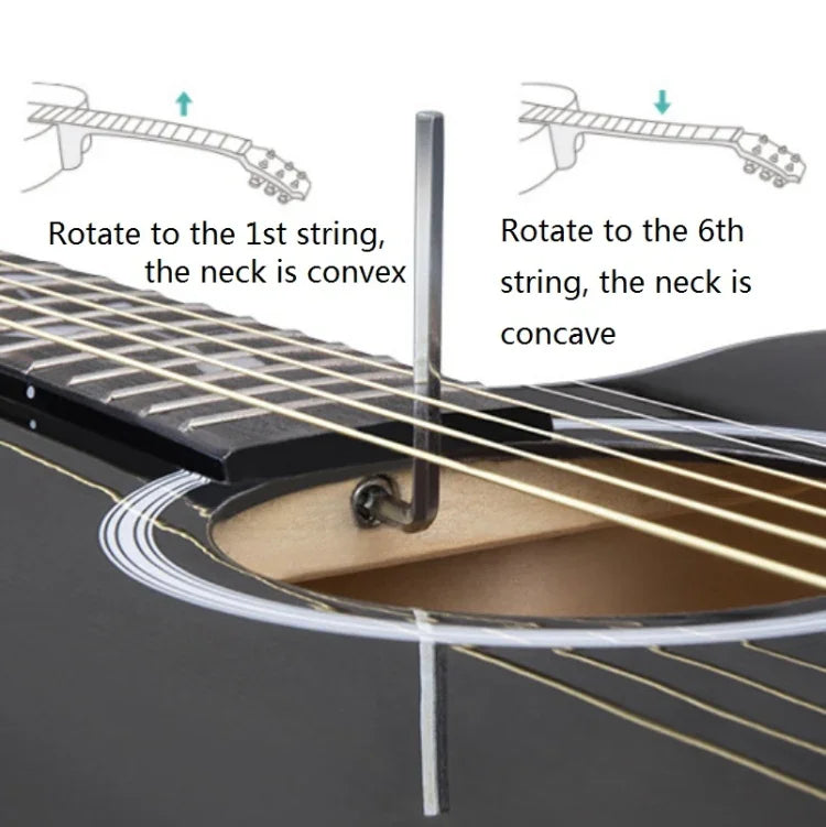 Guitarra Acústica Folk para Iniciantes, Instrumento de Cordas para Treino e Ensino, 41 Polegadas (Preto), 41 Polegadas (Amarelo Pôr-do-sol)