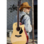 Guitarra Acústica Folk para Iniciantes, Instrumento de Cordas para Treino e Ensino, 41 Polegadas (Preto), 41 Polegadas (Amarelo Pôr-do-sol)