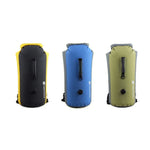 LUCKSTONE Mochila Impermeável para Rafting e Exploração de Rios ao Ar Livre 60L, Bolsa de Ombro Inflável, Bolsa Tote Balde, 60L